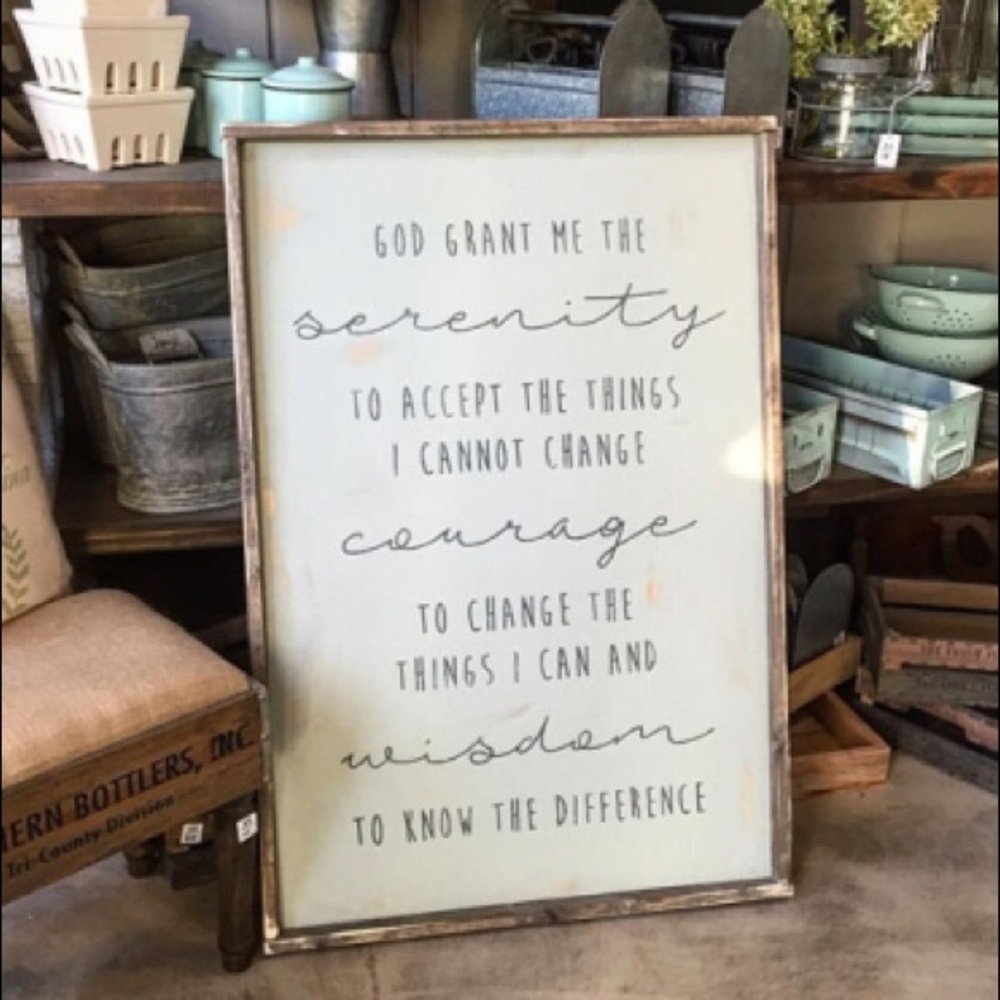 Serenity Prayer